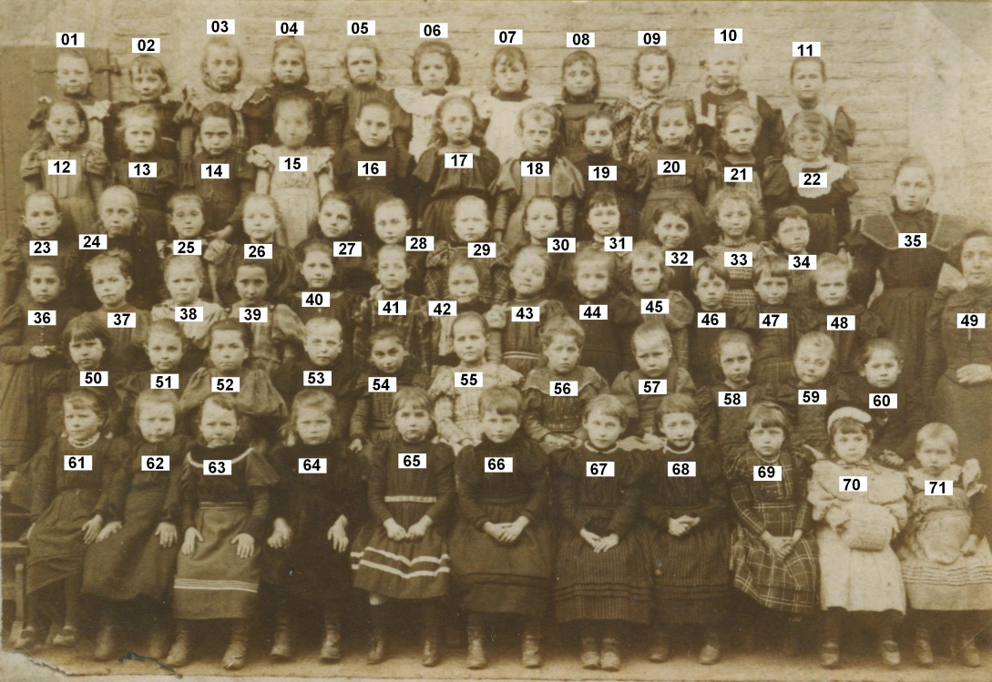 0884b Volksschule Anrath um 1900