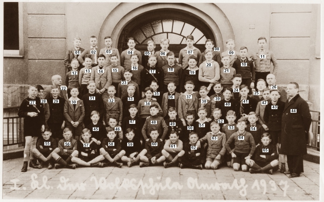 1053b Volksschule Jahrgang 1923-24 Schulentlassung 1938