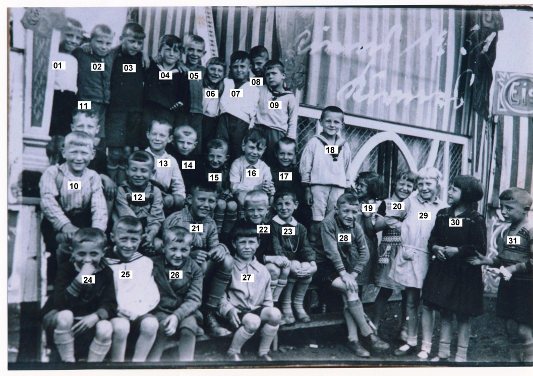 1054b Volksschule Jahrgang 1923-24 Kirmesbesuch 1931