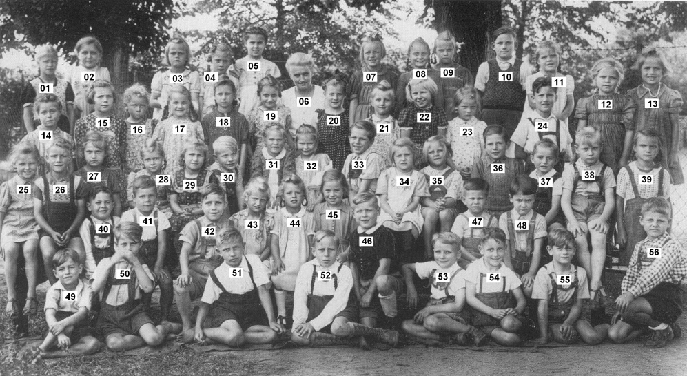 1172b Evangelische Volksschule Anrath Jahrgang 1937-40