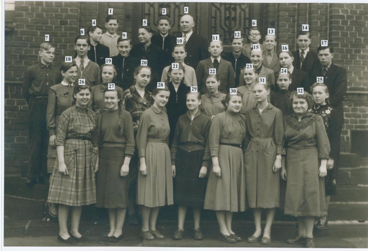 1177b Evangelische Volksschule Anrath Jahrgang 1941-42