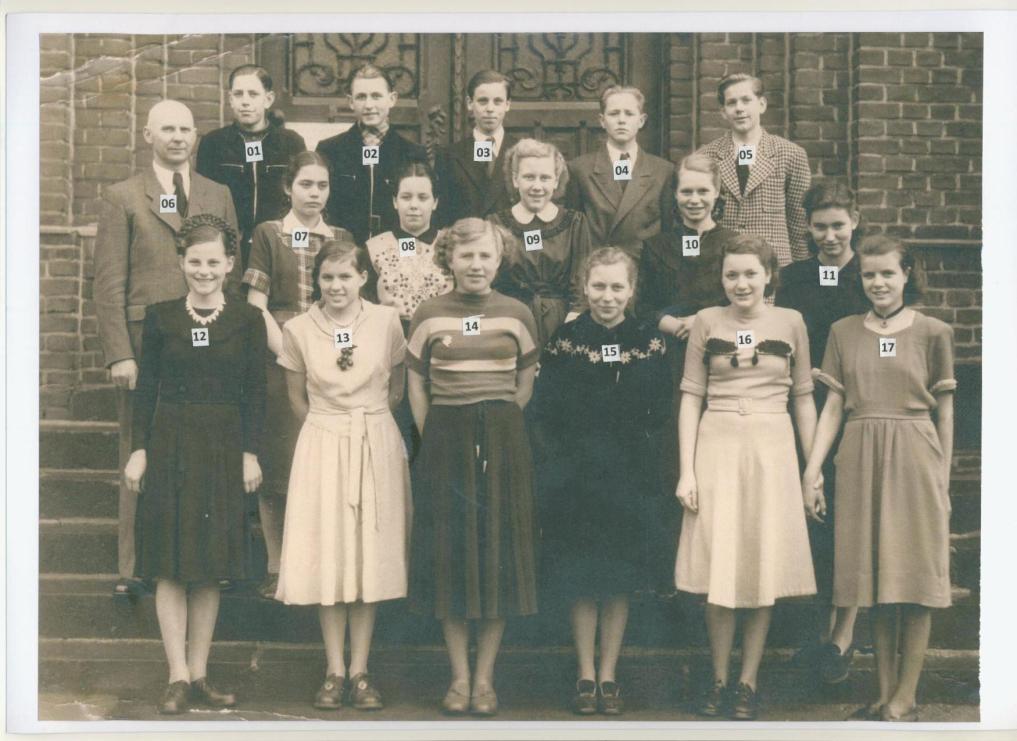 1185b  Evangelische Volksschule Anrath Jahrgang 1941-42