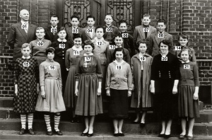 1207b Evangelische Volksschule Anrath Jahrgang 1942-43