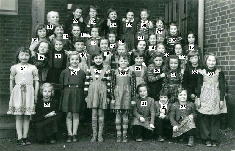 1254b Volksschule Anrath Jahrgang 1946-47