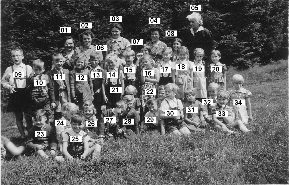 1262b ev.Volksschule Jahrgang ca. 1948-49-50