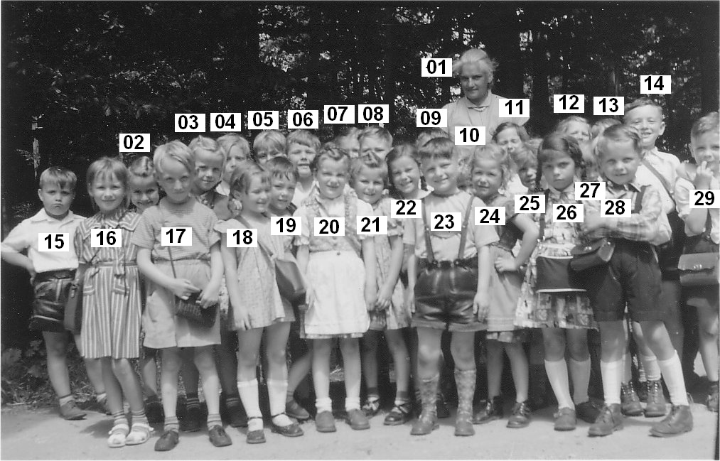 1276b ev Volksschule Jahrgang 1950-51