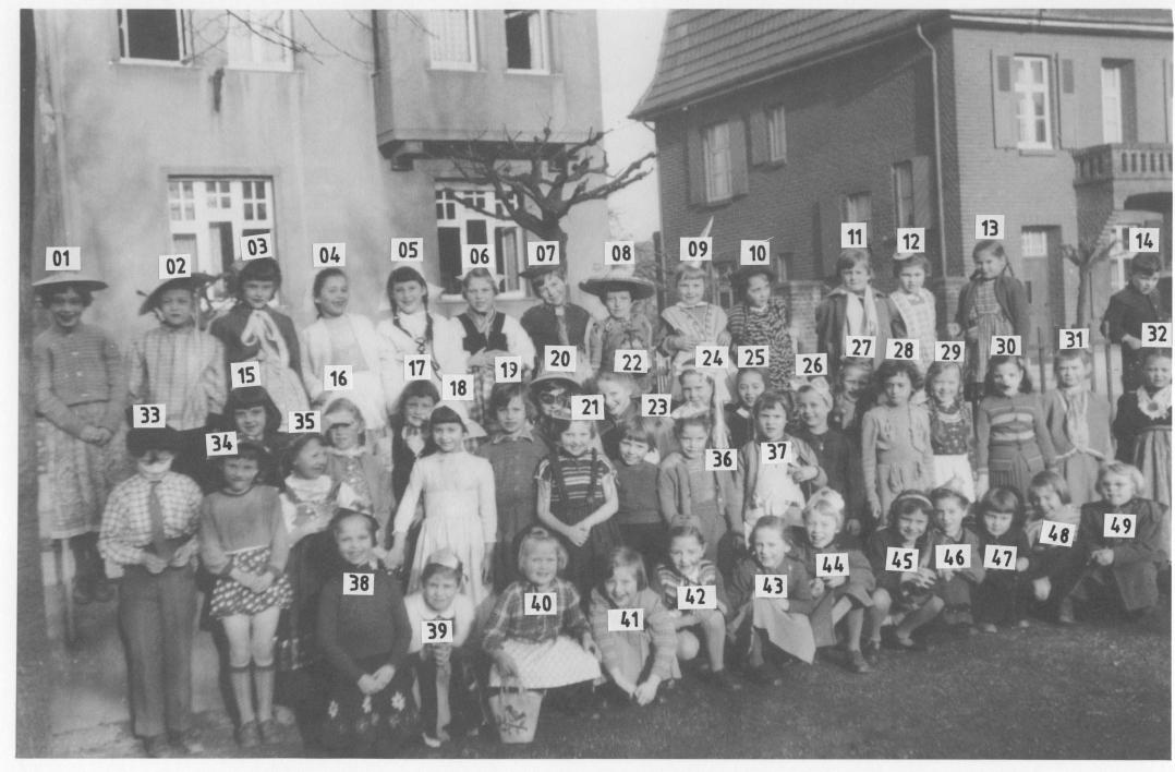 1280b Volksschule Anrath Jahrgang 1949-50