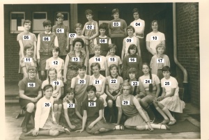 1302b  Volksschule Anrath Jahrgang 1950-51