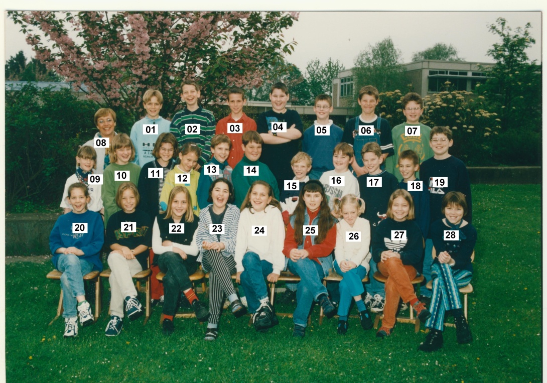 1761b Gottfried-Kricker-Schule Jahrgang 1987-1988 Klasse 4